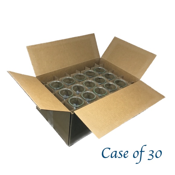 Oui Yogurt Glass Jars, Case of 30, Small 6 oz Label-Free Food & Craft Jars - Picture 4 of 5